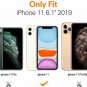 Case for iPhone 11 Reinforced Corners TPU BumperAnti Scratch Anti Yellow Lace