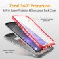 Case For Galaxy S10e Kickstand with Builtin Screen Shockproof Full Body Pink