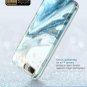 iPhone 7/8 Plus Case Full body Glitter multi layered shockabsorbent Bumper Blue