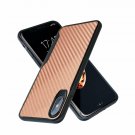 iPhone X/Xs Case carbon fiber Ultra Slim Lightweight Scratch Resistant Rose Gold