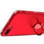 iPhone 7/8 Plus Case Glitter Bling Diamond Rhinestone Bumper Ring Stand Red