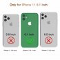 iPhone 11 Case HD Clear Ultra Thin Slim Fit Soft TPU Protective Crystal Clear
