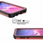 Case For Galaxy S10e Wallet Built in Screen Protector Card Holder Mirror Red