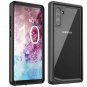 Samsung Galaxy Note 10 Case Full Body Heavy Duty Protection Black/Gray Clear