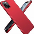 iPhone 11 Pro Case Hard Plastic Ultra Thin Full Protective Matte Finish  Red
