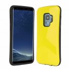 Samsung Galaxy S9 Case Premium Luxury Design Military Grade TPU Cushion Yellow