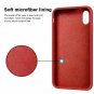 iPhone XR Case Soft Silicone Gel Rubber Bumper Anti Scratch Protective Red