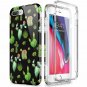iPhone 7/8 Plus Case Builtin Screen Protector PC Bumper Soft TPU Green Cactus