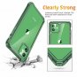 iPhone 11 Case Shock Absorbing Scratch Resistant Flexible TPU Transparent Green
