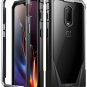OnePlus 6T Case Builtin Screen Protector FullBody Rugged Hybrid Bumper Black