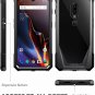 OnePlus 6T Case Builtin Screen Protector FullBody Rugged Hybrid Bumper Black