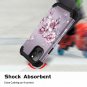 iPhone 11 Pro Case  Heavy Duty Shockproof Protection PlasticSilicone Purple