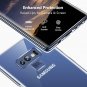 For Galaxy Note 9 Case Crystal Clear Ultra Thin Slim Fit Soft TPU Gel Clear