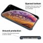iPhone XR Case AntiSlip Liquid Silicone Gel Rubber Bumper Soft Microfiber Blue