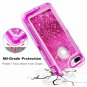 iPhone 7/8 Plus Case Protective Cute Glitter Heavy Duty Protective TPU Rose