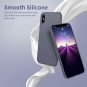 iPhone Xs Max Case Ultra Slim Fit Liquid Silicone Gel Cover Protective Lavender