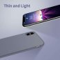 iPhone Xs Max Case Ultra Slim Fit Liquid Silicone Gel Cover Protective Lavender