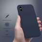iPhone Xs Max Case Ultra Slim Fit Liquid Silicone Gel Cover Midnight Blue