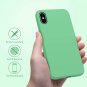 iPhone Xs Max Case Ultra Slim Fit Liquid Silicone Gel Cover Spearmint