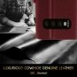 Galaxy S10 Case Luxury Cowhide Genuine Leather Blocking Handmade Wallet Wine Red