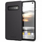 Case Galaxy S10 Dual Guard Protection Polycarbonate ENHANCED RUBBER GRIP Black