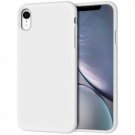 iPhone XR Case Soft Silicone Gel Rubber Bumper Anti Scratch Protective White