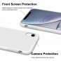 iPhone XR Case Soft Silicone Gel Rubber Bumper Anti Scratch Protective White