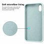 iPhone XR Case Soft Silicone Gel Rubber Bumper Anti Scratch Protective Mint