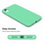 iPhone XR Case Soft Silicone Gel Rubber Bumper Anti Scratch Protective Spearmint