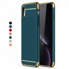 iPhone XR Case 3 in 1 Ultra Thin Slim Hard Coated Non Slip Surface Dark Green