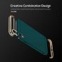 iPhone XR Case 3 in 1 Ultra Thin Slim Hard Coated Non Slip Surface Dark Green