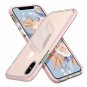 iPhone Xs Max Case Clear Thin Slim Anti Yellow Shockproof Bumper Cover Pink