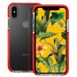 iPhone Xs Max Case Clear Thin Slim Anti Yellow Shockproof Bumper Cover Red