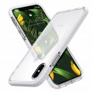 iPhone Xs Max Case Clear Thin Slim Anti Yellow Shockproof Bumper Cover White