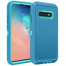 Case for Galaxy S10 Shockproof Protection Shock absorbing DustProof Light Blue