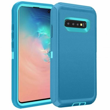 Case for Galaxy S10 Shockproof Protection Shock absorbing DustProof Light Blue