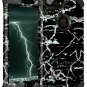 iPhone 7/8 Plus Case Builtin Screen Protector PC Bumper Soft TPU Black Marble