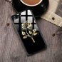 iPhone 7/8 Plus Slim Fit Tempered Glass Back Soft Silicone TPU Protective Rose