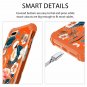 iPhone 7/8 Plus Case Builtin Screen Protector PC Bumper Soft TPU Flamingo