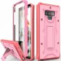 Galaxy Note 9 Case Military Grade Full Body Rugged Built in  Kickstand Pink