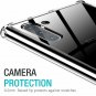 Case for Galaxy Note 10 PCTPU Clear Hard Back Panel Hybrid UltraThin Clear Edge