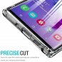 Case for Galaxy Note 10 PCTPU Clear Hard Back Panel Hybrid UltraThin Clear Edge