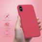 iPhone Xs Max Case Ultra Slim Fit Liquid Silicone Gel Cover Protective Hibiscus