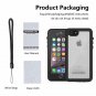 iPhone 6S/6 Plus Waterproof Case Shockproof Underwater Snowproof SandProof Clear
