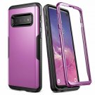 For Galaxy S10 Case Metallic Heavy Duty Protection Full Body Shockproof Purple