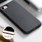 iPhone 7/8 Silicone Case Gel Rubber Case Full Body Protection Shockproof Black