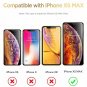 iPhone Xs Max case Ultra Thin Slim Fit Shock Absorbing Corner bumpers White/Gold