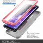 For Galaxy S9 Case BuiltIn Screen Protector Fullbody Rugged Holster 2018 Pink