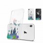 Case for iPhone XR with Design Slim Protective Soft TPU Bumper Embossed Mermaid
