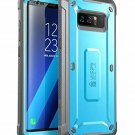 For Galaxy Note 8 Case Builtin Screen Protector FullBody Rugged Holster Blue
